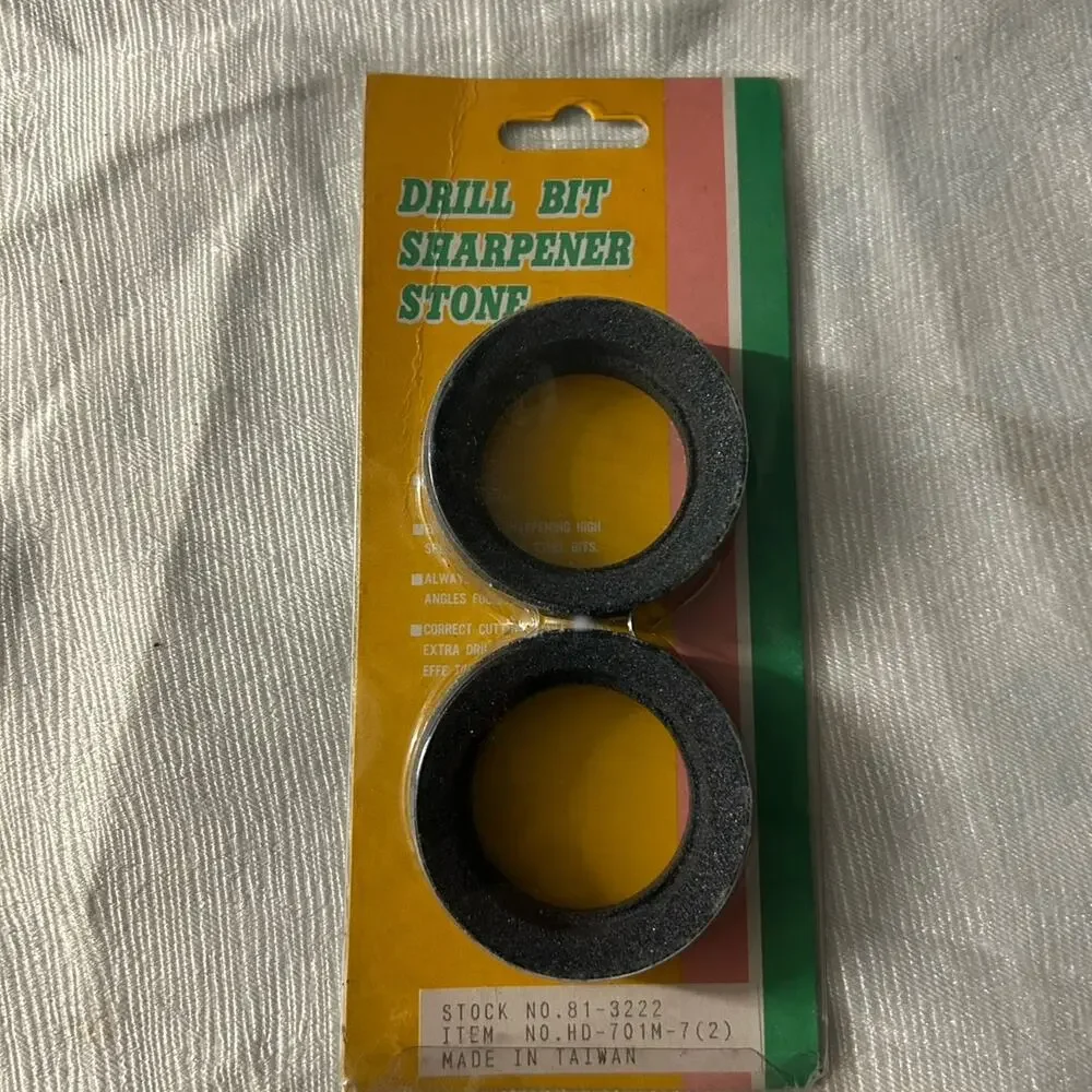 Tools and accessories- screwdriver, sanding belts, wire brush, wedges, disc pad